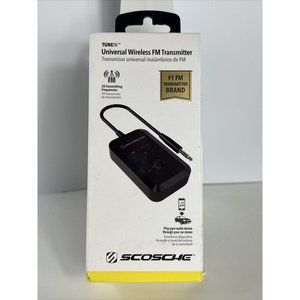 Scosche TuneIn Universal Wireless FM Transmitter - FMT7-SP1 - 20 Frequencies